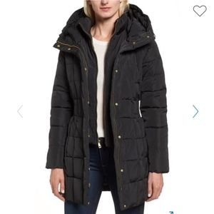 BRAND NEW W TAGS Cole Haan Hooded Down Puffer Coat